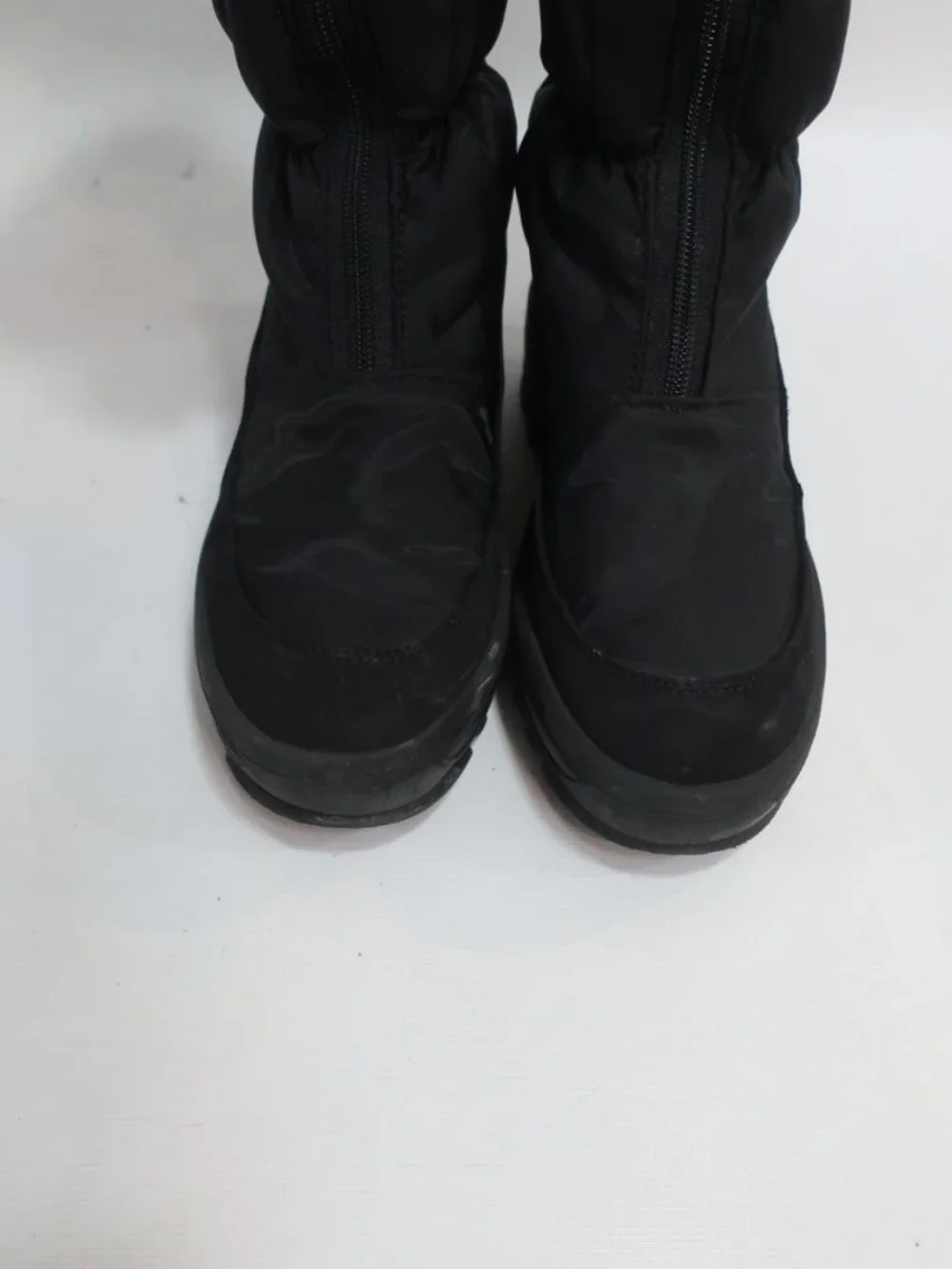 Womens Pajar Canada Toboggan 2.0 Black Shearling Wool Blend Lining Boots 7 - 7.5